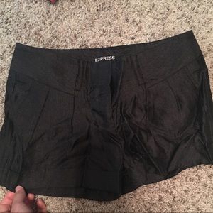 Short. Shorts. Black dressy